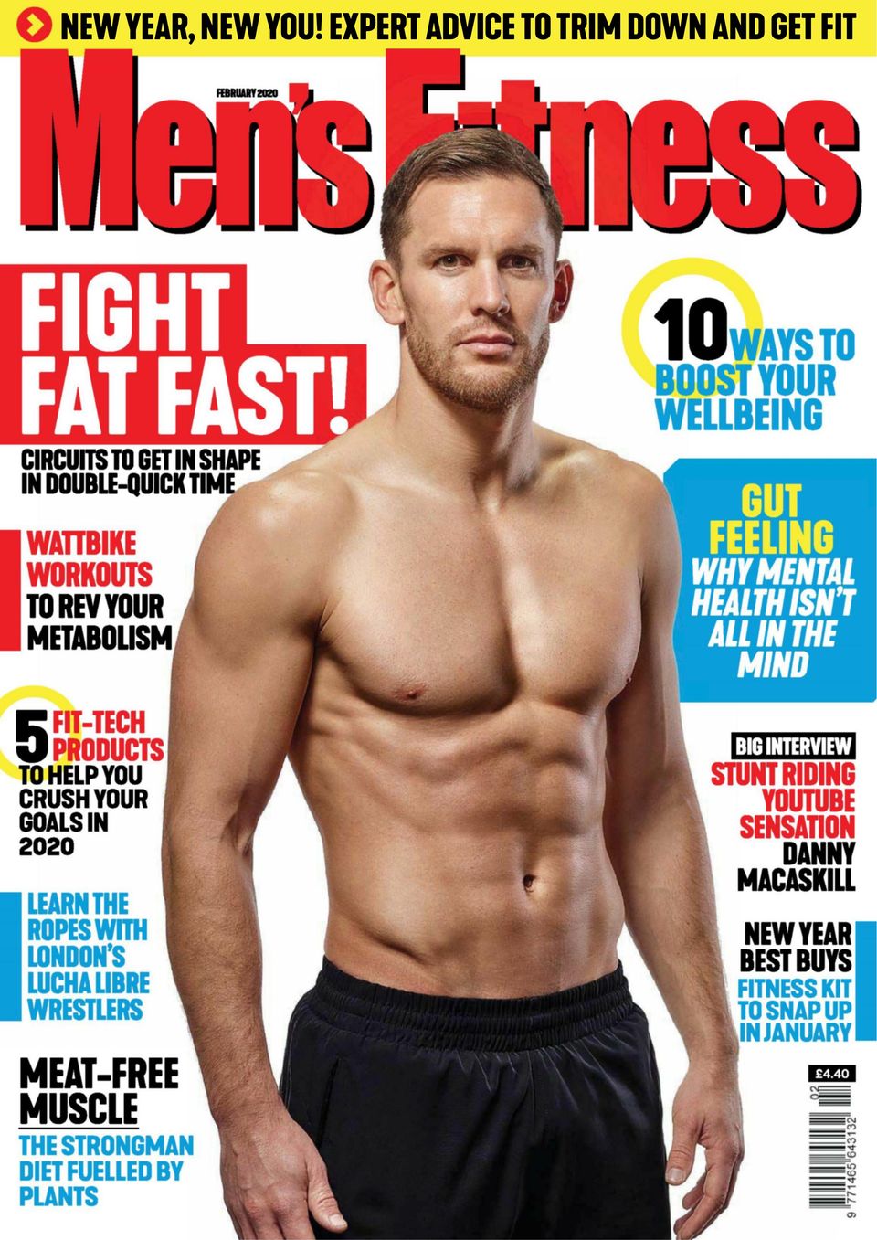 Men's Fitness UKFebruary 2020 Magazine Get your Digital Subscription